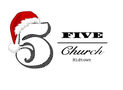 5 church holiday logo