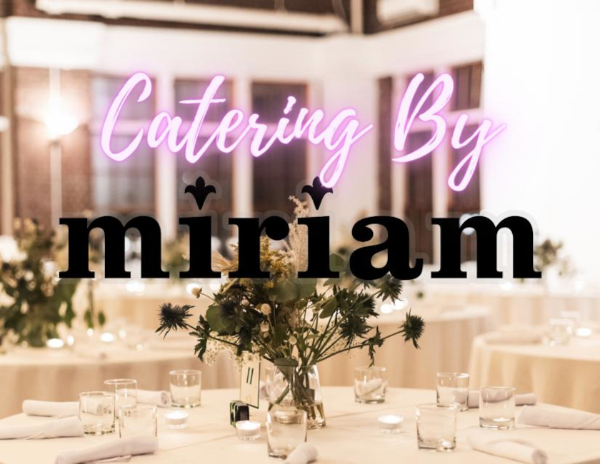 Catering by Miriam website