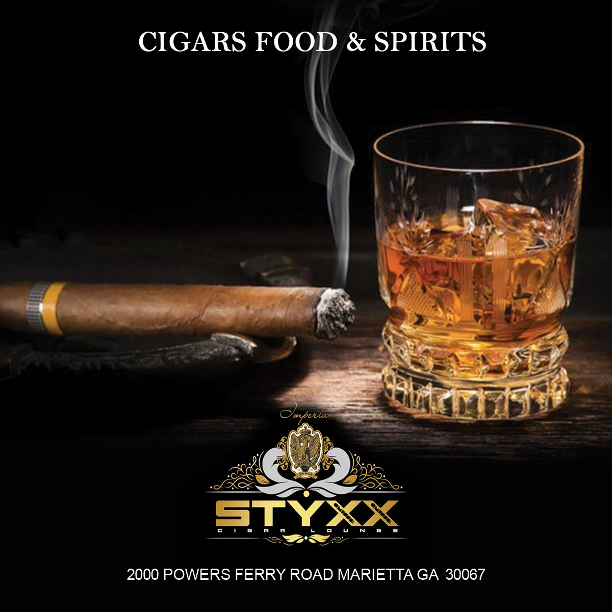 Cigars, dinner, Jazz and Sprits