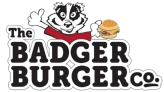 Badger Burger Company Mukwonago logo scroll