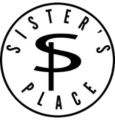Sister's Place logo scroll