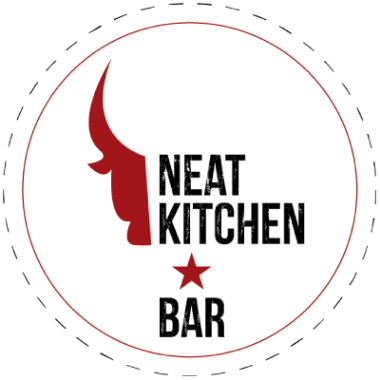 Neat Kitchen + Bar logo scroll