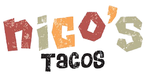 Nico's Taco and Tequila Bar logo scroll