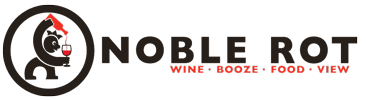 Noble Rot logo scroll