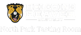 Belching Beaver Tasting Room- North Park logo scroll