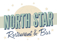 North Star Restaurant navigation logo scroll