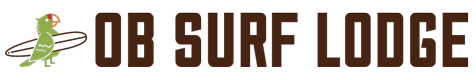 OB Surf Lodge logo scroll