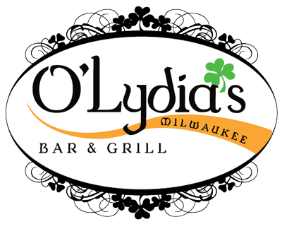 O'Lydia's Bar and Grill logo scroll