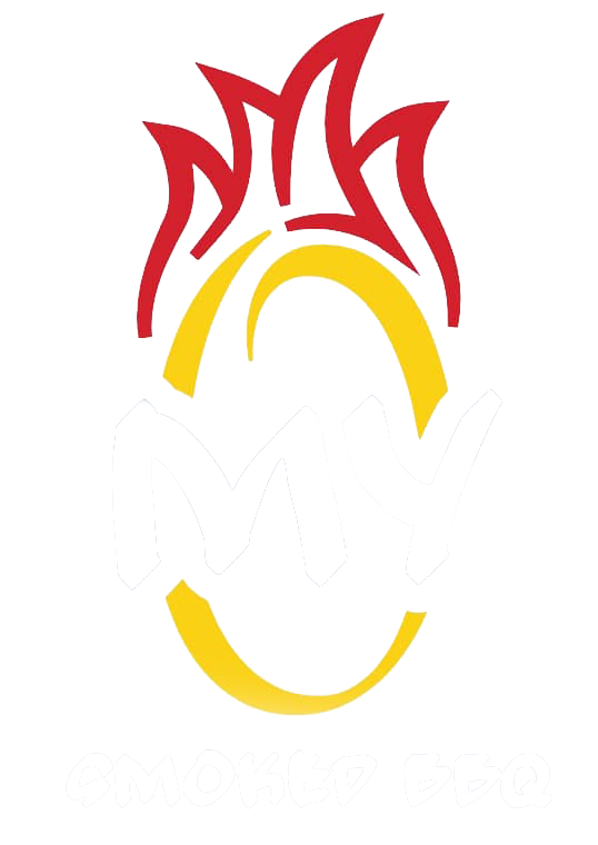 Omy Smoked BBQ logo scroll