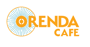 Orenda Cafe logo scroll