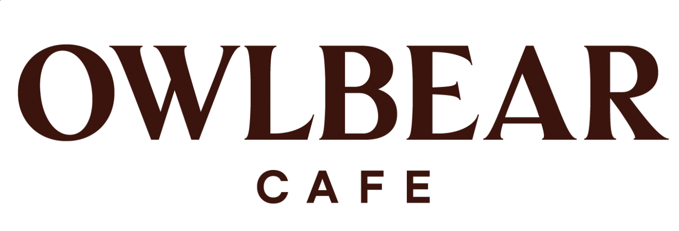 OwlBear Cafe logo scroll