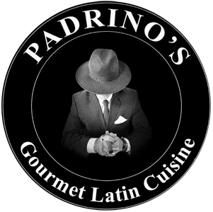 Padrino's Gourmet Latin Cuisine logo scroll