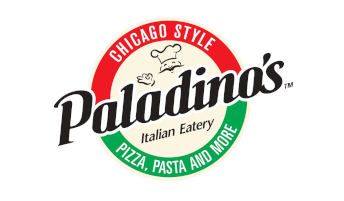 Paladino's logo scroll