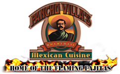 Pancho Villa's Authentic Mexican Cuisine logo scroll