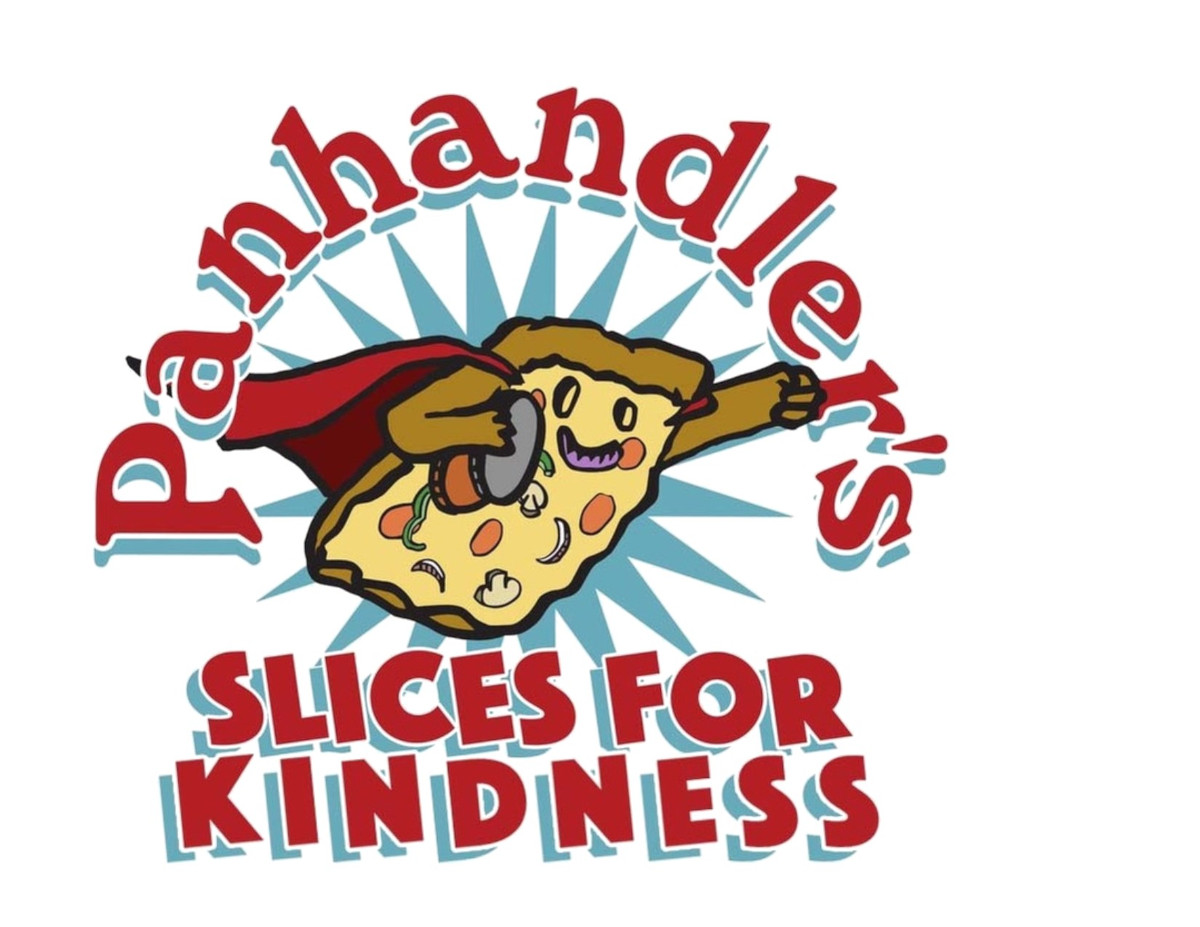 Panhandlers slices for kindness logo