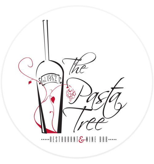 The Pasta Tree Restaurant & Wine Bar logo scroll