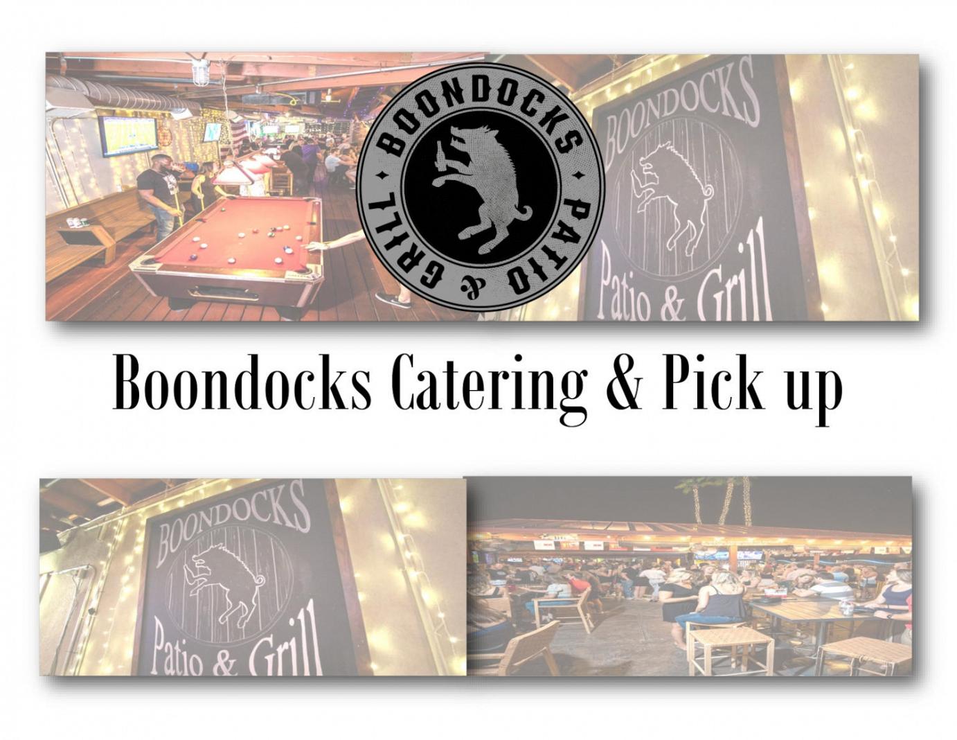 Boondocks Catering & Pick up