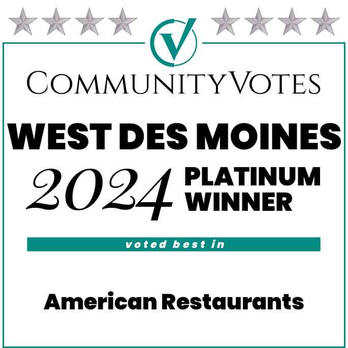 2024 Platinum winner voted best in American Restaurants