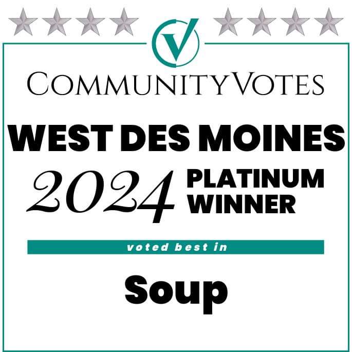 2024 Platinum winner voted best in Soup