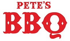 Pete's BBQ logo top