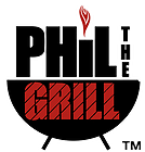 Phil the Grill logo scroll
