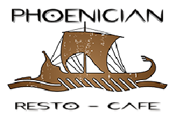Phoenician Resto Cafe logo scroll