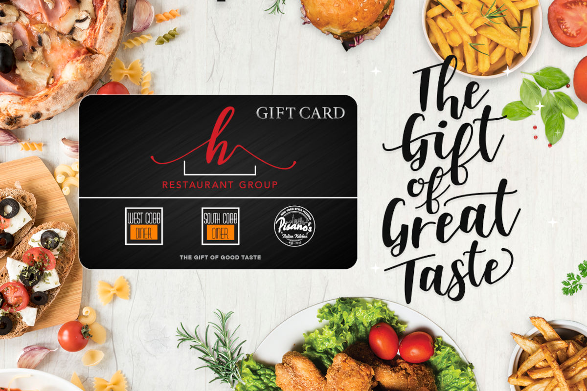 gift cards promo flyer