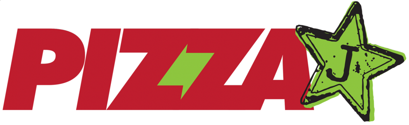 Pizza J logo scroll