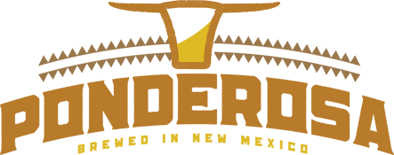 Ponderosa Brewing Company logo scroll