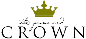 The Prime and Crown logo scroll