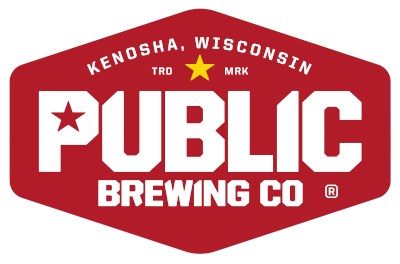 Public Brewing Company logo top