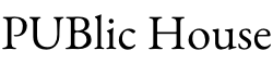 Public House logo scroll
