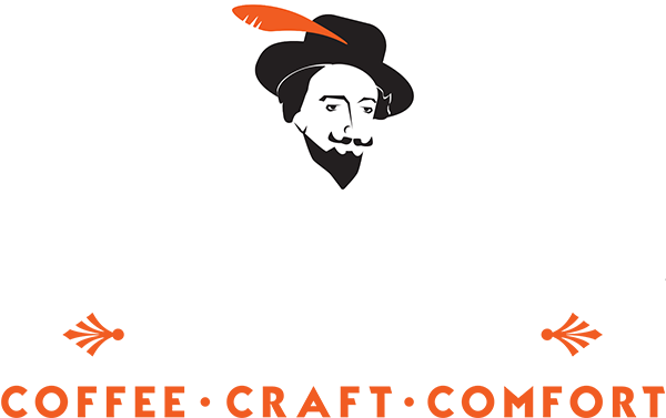 Sir Walter Coffee logo scroll