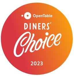 OpenTable Diners choice 2022.