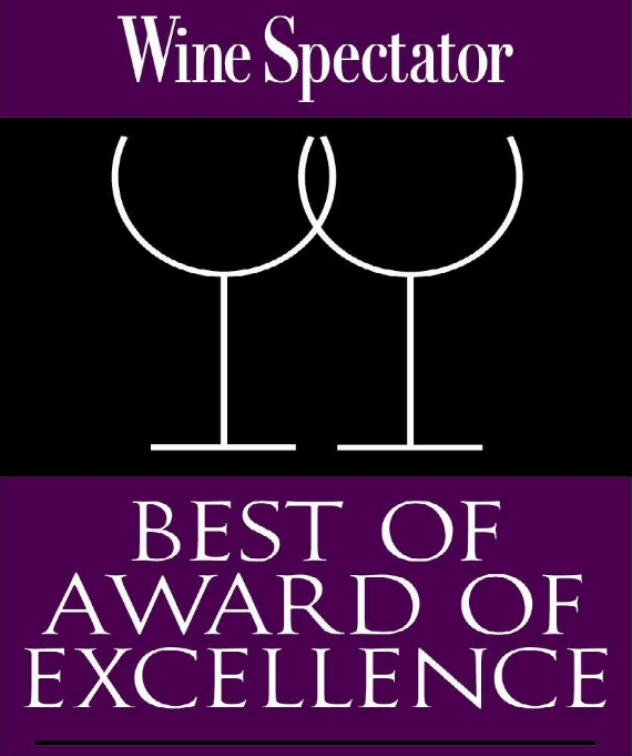 Wine Spectator Best of Award of Excellence