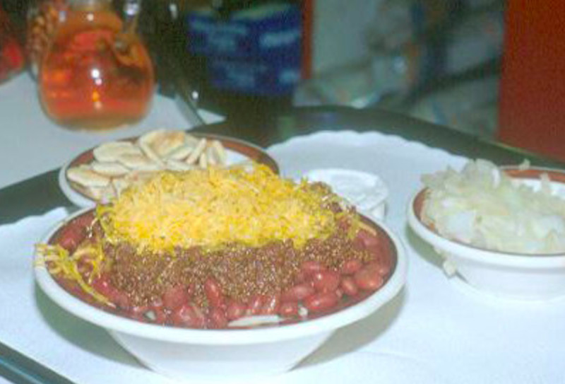 Bean dish served in plate