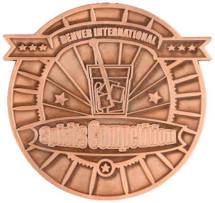 Denver International Spirits competition bronze medal