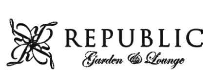 Republic Garden & Lounge logo scroll