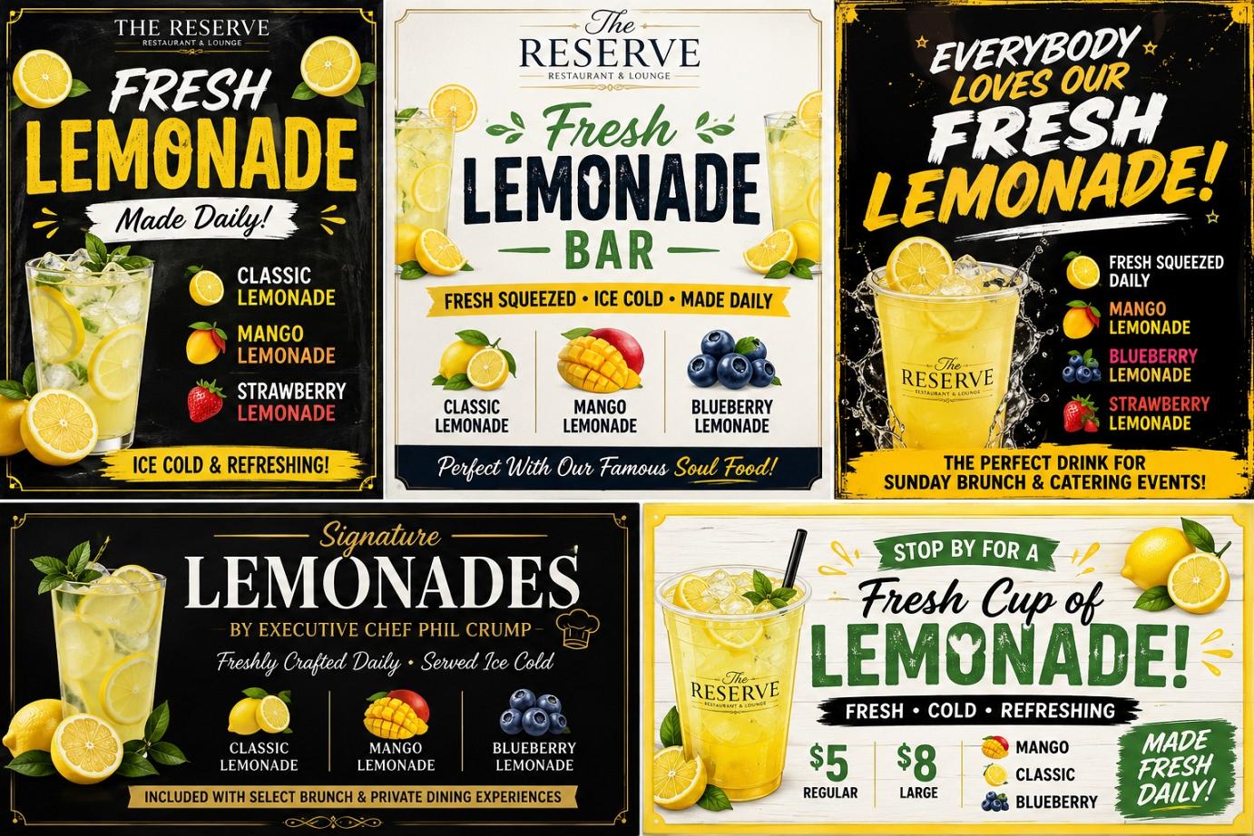 Drink Menu