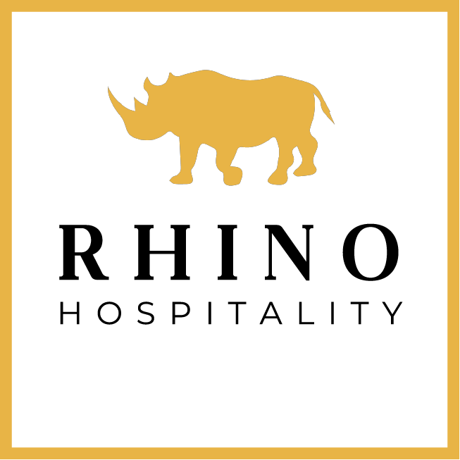 Rhino Hospitality Group logo scroll