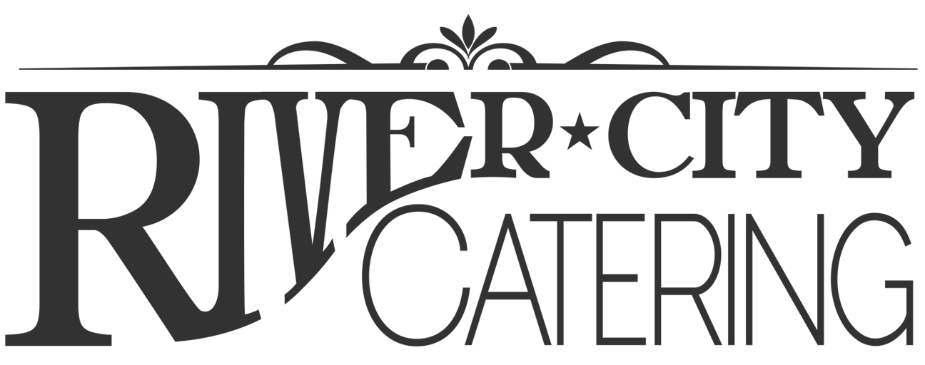 River City Catering logo scroll