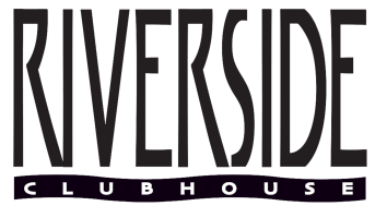 Riverside Clubhouse logo scroll