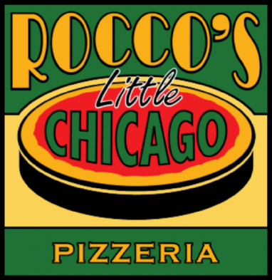 Rocco's Little Chicago logo scroll