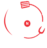 Rock N Grill logo scroll