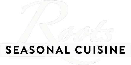 Roots. Seasonal Cuisine logo top