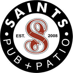 Saints Pub + Patio logo top