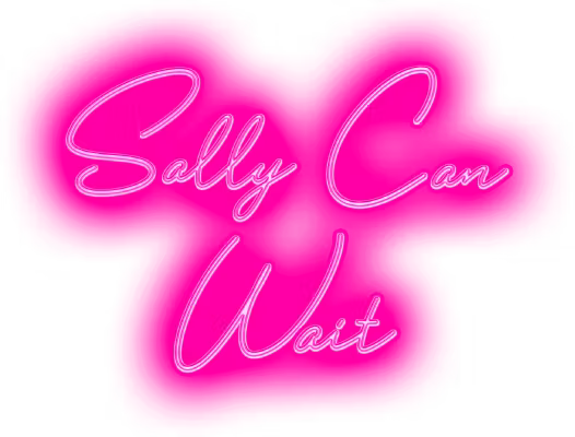 Sally Can Wait logo top