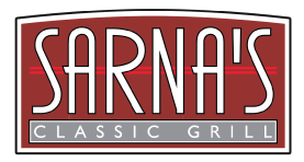 Sarna's Classic Grill logo top