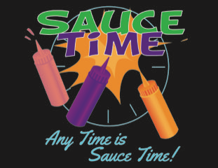 Sauce Time logo scroll