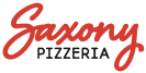 Saxony Pizzeria logo scroll